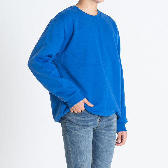 엠앤디 베이직 기모 맨투맨