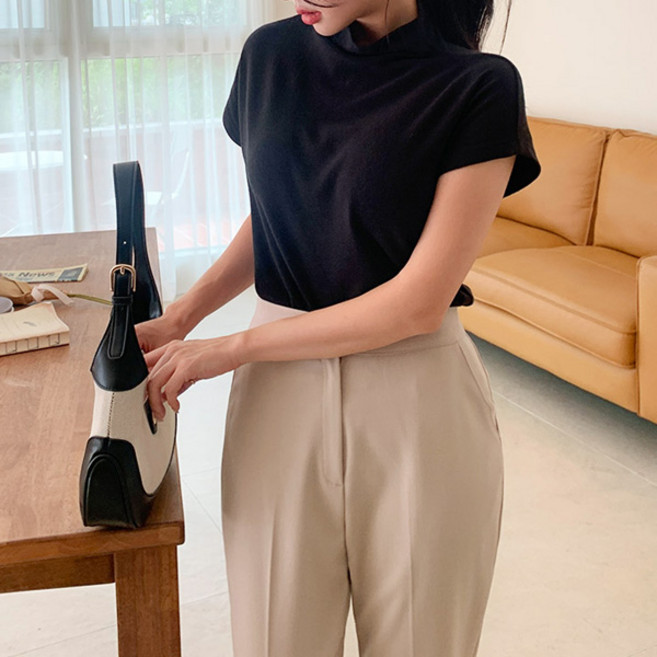 envylook 女款 Moang 安哥拉毛短袖T恤