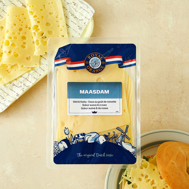 로얄오렌지 마스담 치즈 슬라이스, 150g, 1개, 1개입