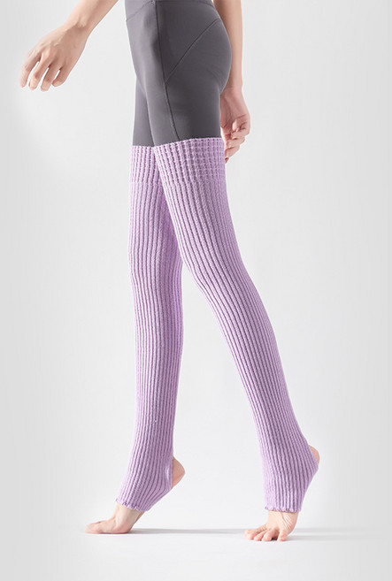 비스타 발레 필라테스 무용 레그워머, 보라색