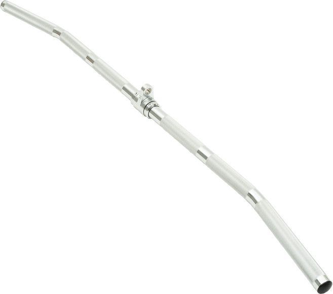 제로투히어로 알루미늄 케이블 스트레이트바 랫풀바, 실버, 1개