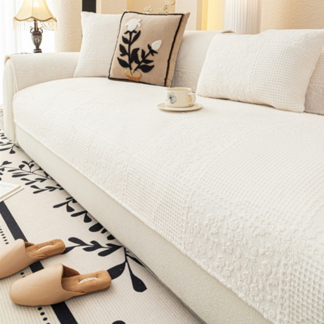 소니오 잔꽃 소프트 쇼파 패드