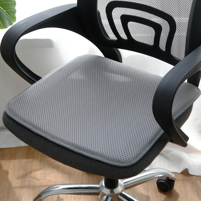 한스갤러리 에어매쉬 쿨 의자 통풍 방석, 그레이