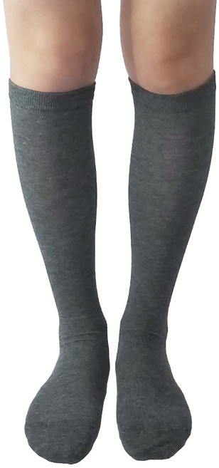 비버리힐즈폴로클럽 여성용 무지 니삭스 반장 양말 세트