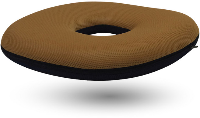 베네폼 양면 사각링 방석, 브라운, 1개