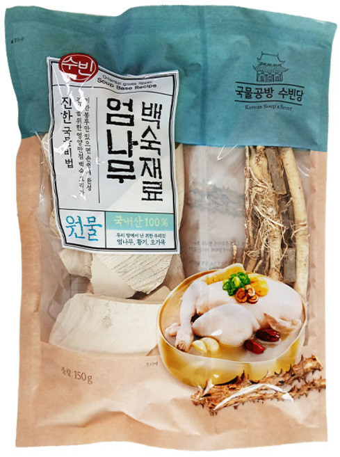 조은약초 국내산 수빈 엄나무 백숙재료, 150g, 1개