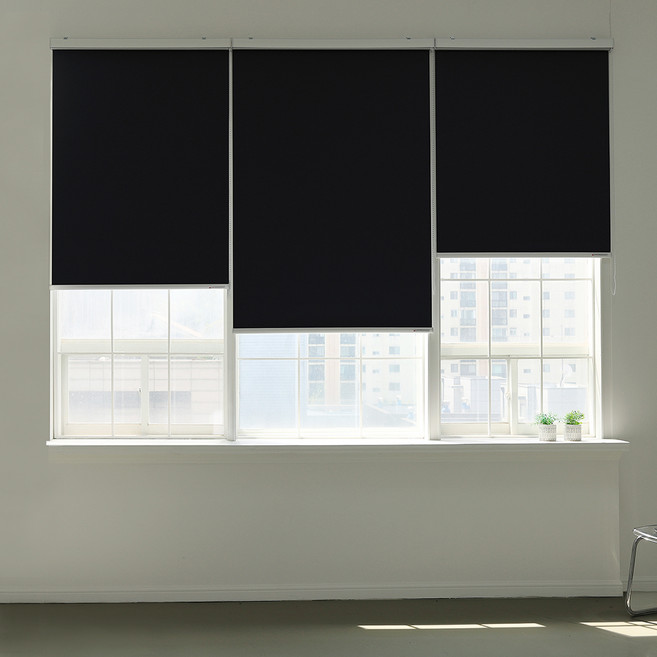 창안애 못없이 설치 무타공 안뚫어고리 다크니스 암막 롤스크린 블라인드