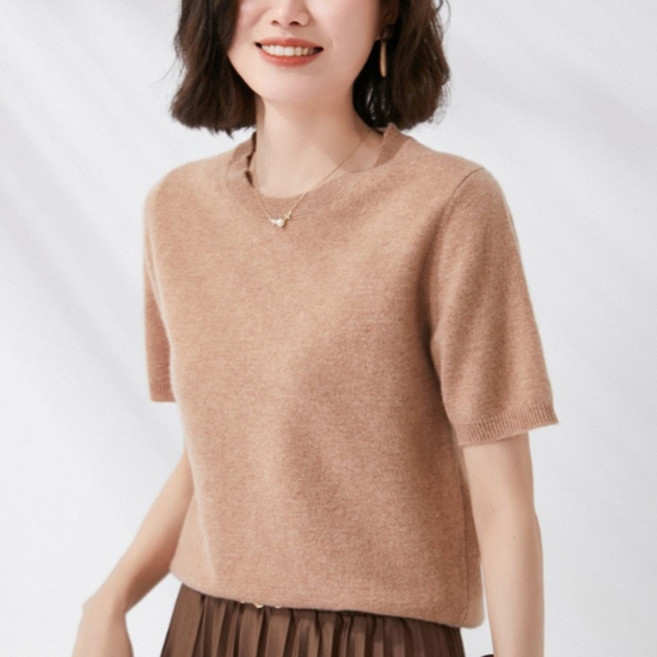 Sonio 女款經典短袖針織衫