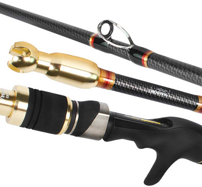 해동 록키 선상 지깅 우럭 문어 바다 루어 낚시대 C240, 혼합색상