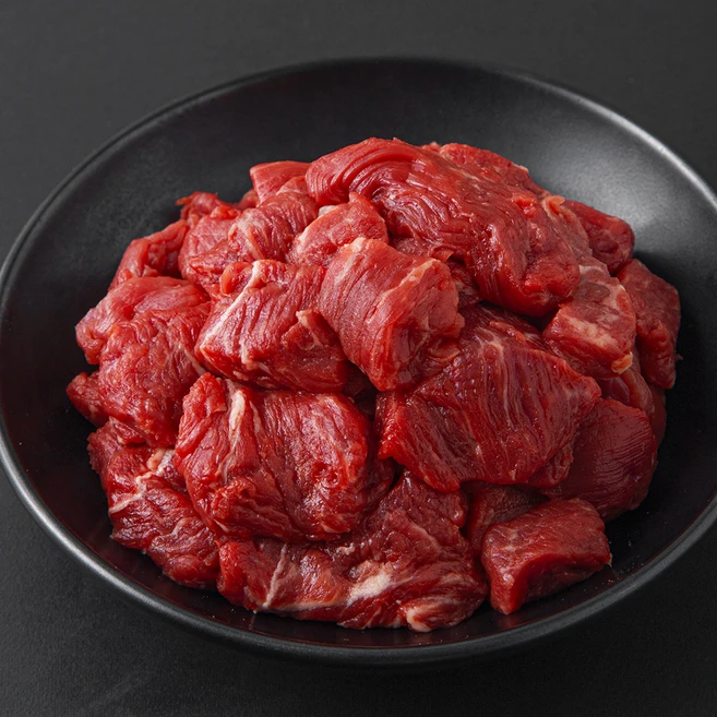 자유방목 호주산 목초 앞다리 국거리용 (냉장), 1개, 250g - 쿠팡