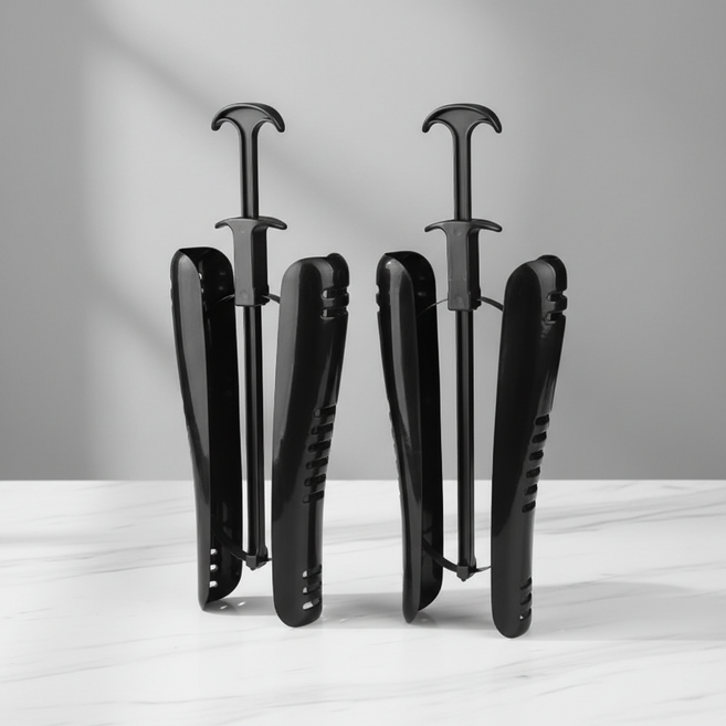 마켓피아 신발 보관 형태 유지 슈트리 구두 부츠키퍼 41cm, 블랙, 1개