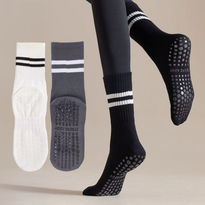 굿무드 투웨이 라인 필라테스 요가 양말 3켤레 세트