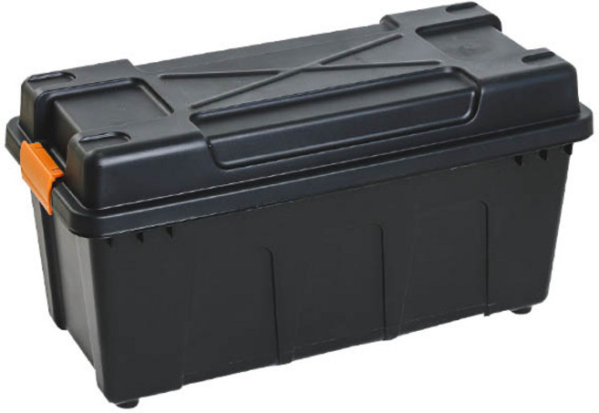 아이리스 국내생산 캠핑 박스 65L, 블랙덕, 1단, 1개