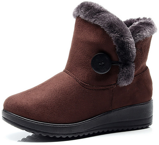 마켓에이 여성용 클래식 원버튼 앵클 부츠