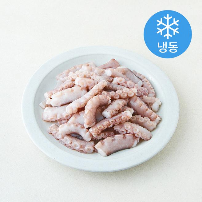 올프레시 IQF 절단낙지 (냉동), 8개, 600g