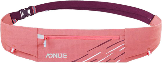 아오니지에 러닝 등산 힙색 플립벨트 W8105, 핑크
