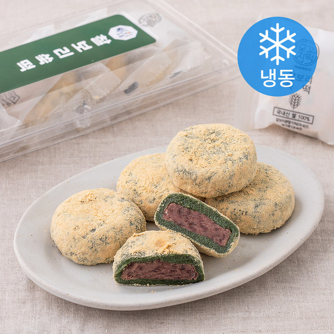 청사초롱 찰보리 쑥떡 (냉동), 60g, 5개입, 1개