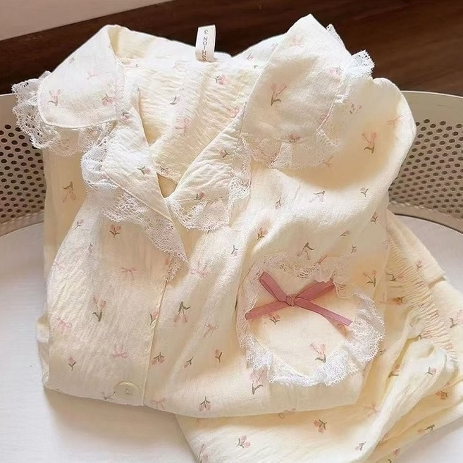 어나더디 여성용 데일리 드림 반팔 잠옷