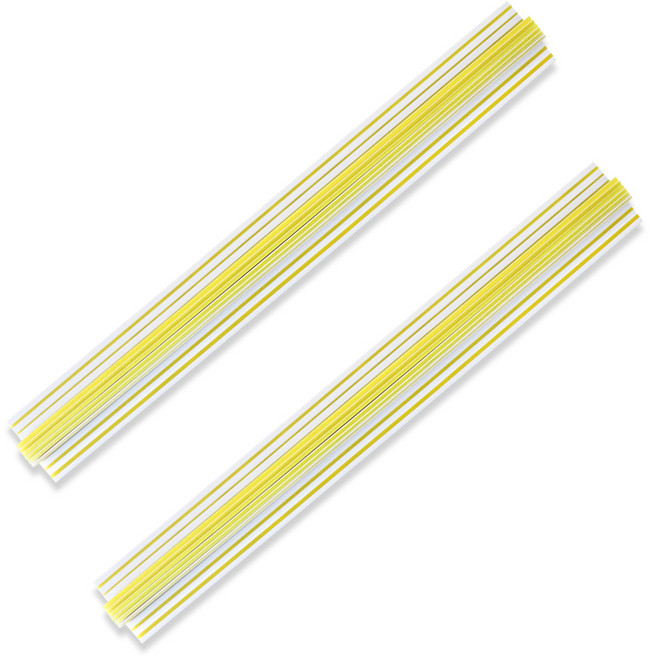 아이손세이프 문틈 손끼임방지 주름판 1m, 옐로우, 2개