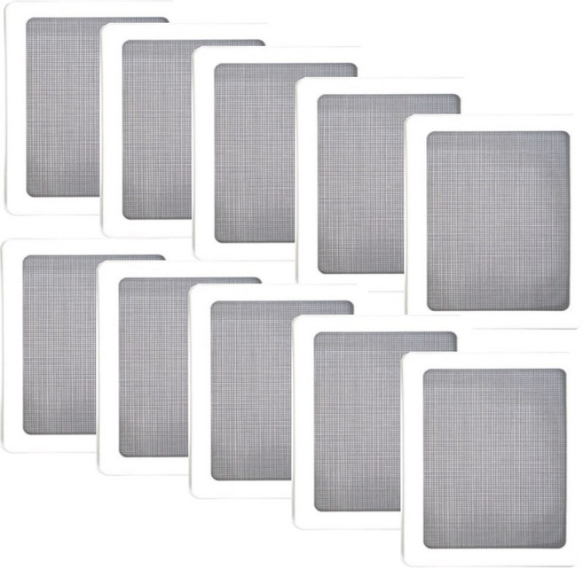 바로 보수용 접착식 대형 방충망, 10개