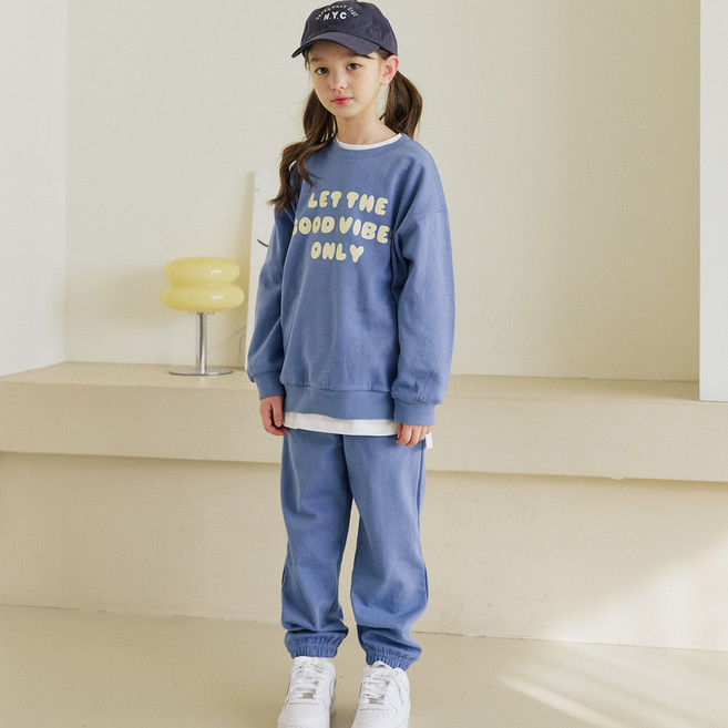 바브키즈 아동용 굿바이브스 상하복 세트