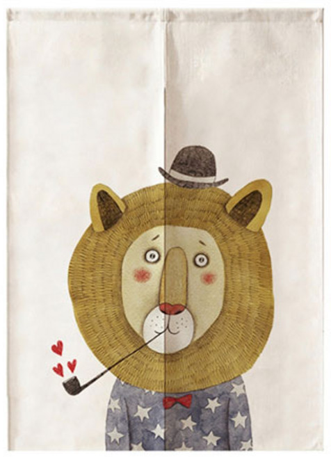 에이홉 애니멀 파티션 커튼 양문형