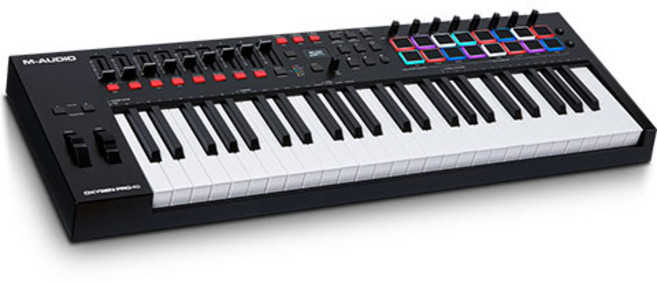 M-AUDIO Oxygen Pro 49 鍵盤, 混合顏色, 1個