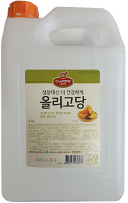 Chefone 比砂糖更健康的寡糖, 1個, 5kg