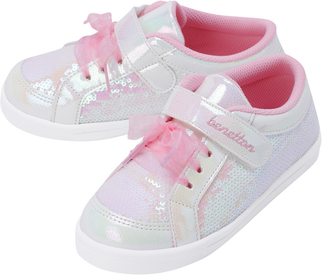 베네통키즈 샤리본 운동화 QCSHP5611