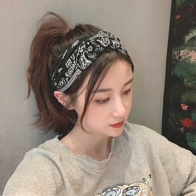 미다미 히피 페이즐리 꼬임 반다나 1248