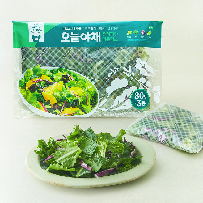 피그인더가든 유러피안 가든믹스 3개입, 240g, 1개