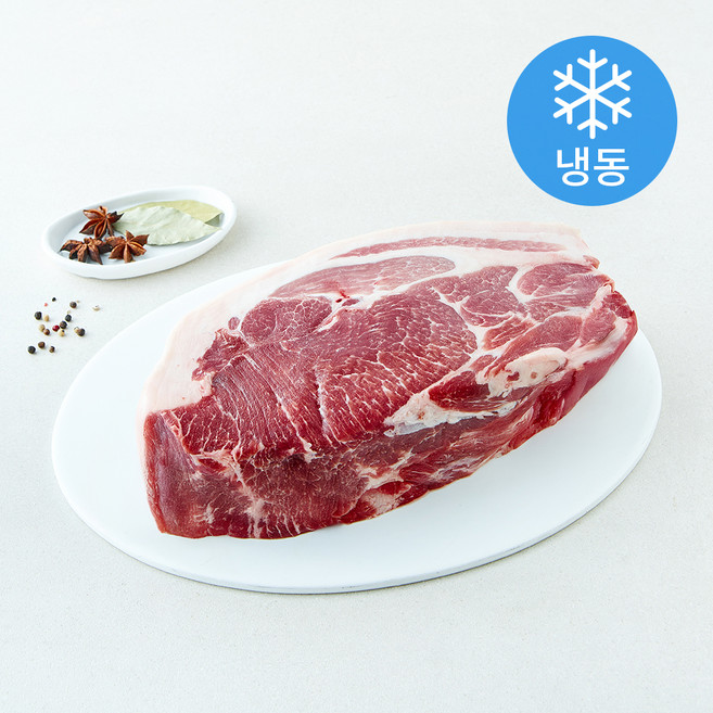 수입산 돼지 만능 통목전지 (냉동), 1개, 2kg