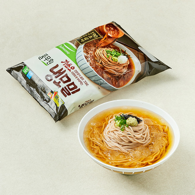 풀무원 가쓰오 냉모밀 2인분, 702g, 1개