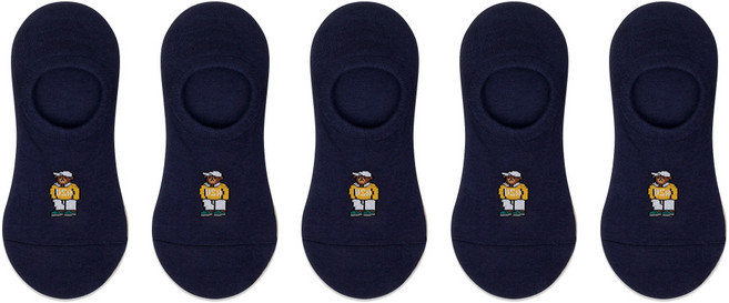 박군 여성용 학생 베어 덧신 5족