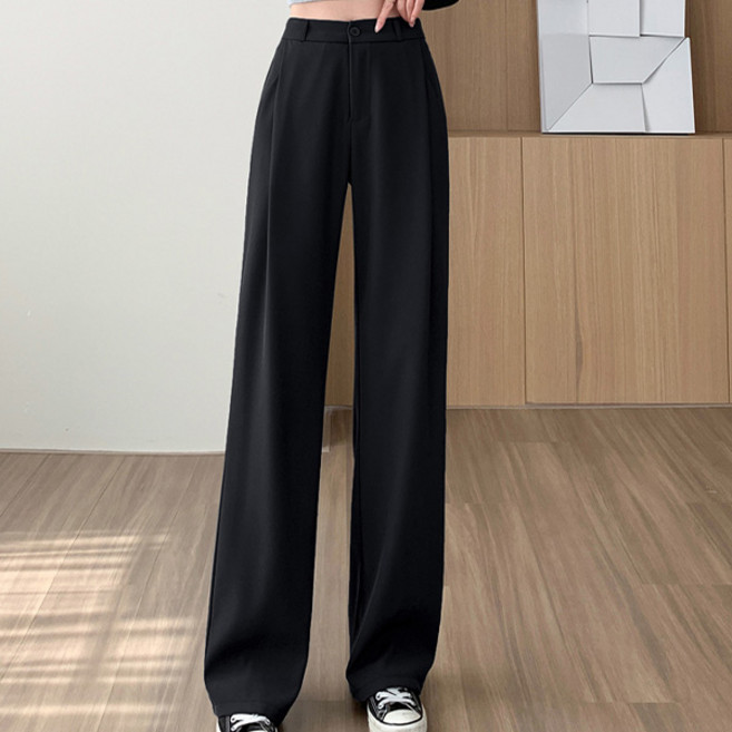 Awesomeful 女款 Humming's 褶飾西裝褲