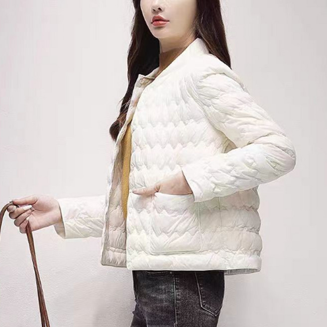Goodif 女款奈米絎縫輕量羽絨外套