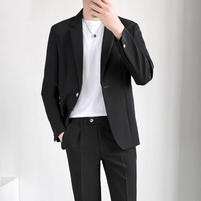 Elsso 男士Homme四季休閒基本款西裝套裝