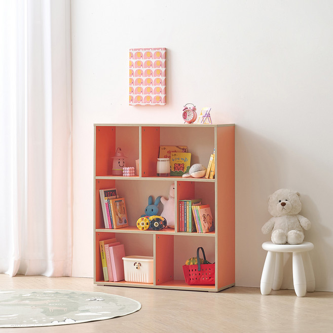 마마룸 동그리 800 3단 교구장, 캐럿