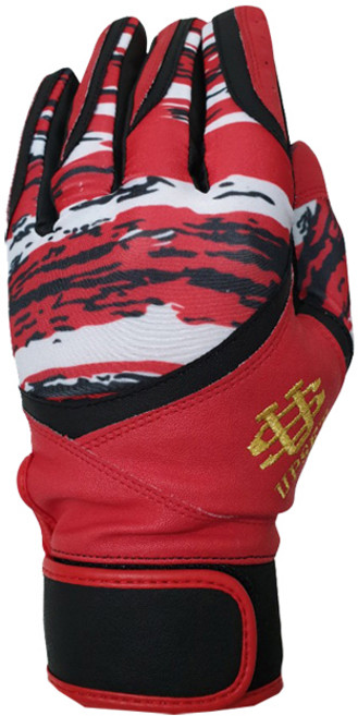 UPSET 頂級打擊手套 雙手穿戴, 紅色
