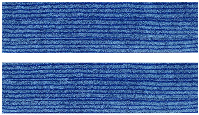 월드크린 초극세사 두툼 사각형 교체형 걸레 60cm, 2개