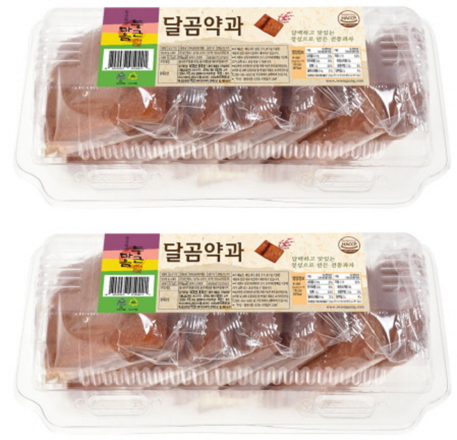 왕궁병과 둥근마음 달곰약과, 315g, 2개
