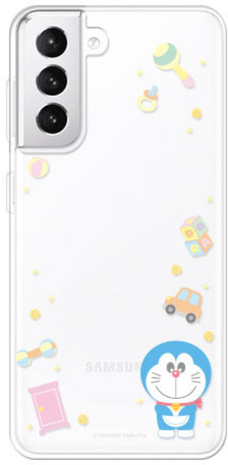 코쿼드 도라에몽 베이비 포토 클리어 휴대폰 케이스