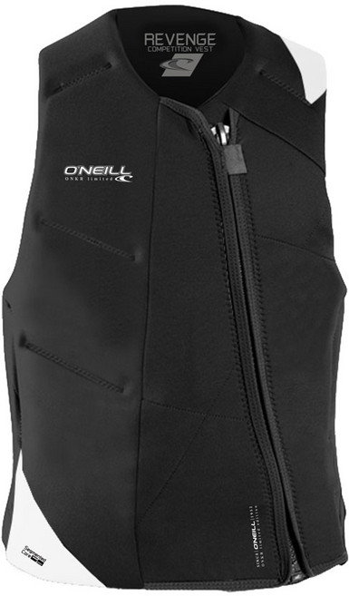오닐 스포츠용 REVENGE COMP 구명조끼, BLACK + WHITE