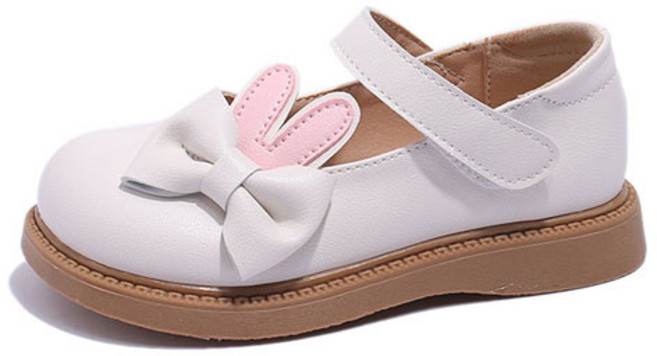 루루슈 여아용 러브래빗 리본 구두 BB168
