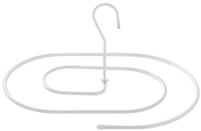 스타 다기능 나선형 이불 건조대 원형, 화이트