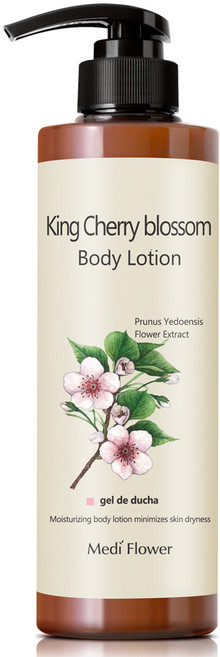 메디플라워 보니타 가든 킹 체리블라썸 바디로션, 1개, 500ml