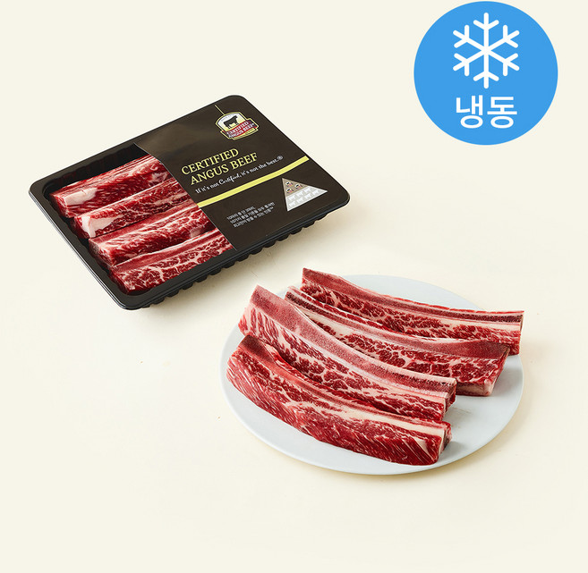 미국산 앵거스 우대갈비 CAB등급 (냉동), 1kg, 1개