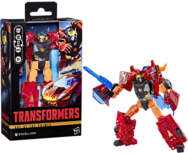 Hasbro 孩之寶 TRANSFORMERS 變形金剛 世代至尊紀元豪華戰將 Excellion, 混和顏色, 1盒