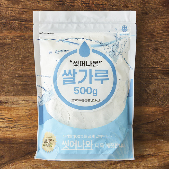 씻어나온 대구농산 쌀가루, 1개, 500g