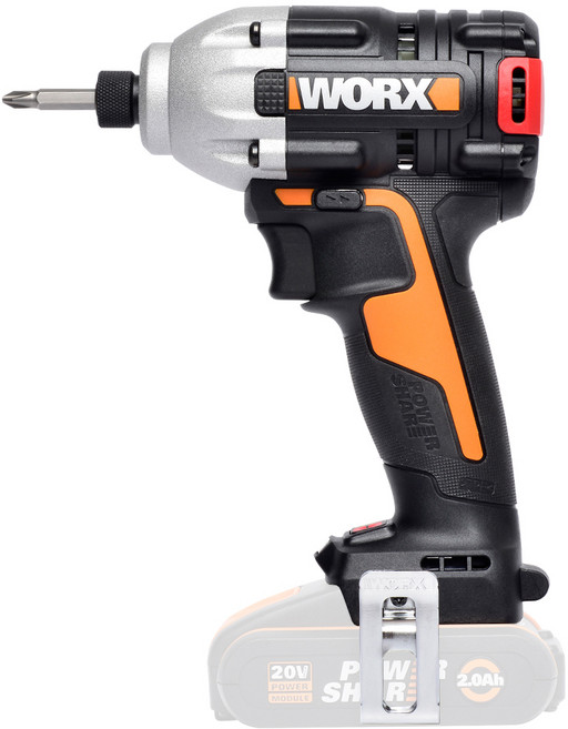 WORX 威克士 充電式衝擊起子機 空機 20V BL WX262.9, 1個